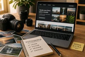 Melhores Plataformas Para Vender Fotos em 2026: Descubra os Sites Mais Lucrativos Para Ganhar Dinheiro