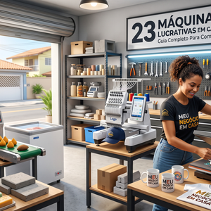 23 Máquinas Lucrativas Para Fabricar Produtos em Casa: Guia Completo Para Começar Seu Próprio Negócio